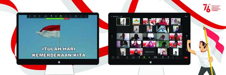 Upacara HUT RI ke76 dan Milad Sekolah Global Madani ke11